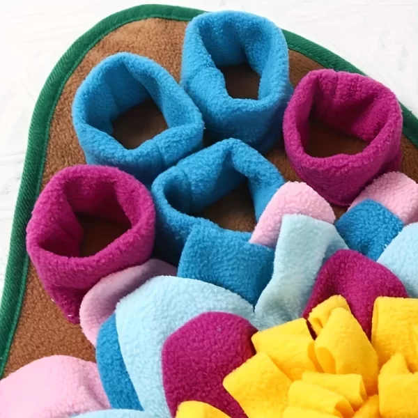 Pet Sniffing Training Mat Dogs Cats Educational Stress Relief Bite Resistant Slow Food Mat Pets Eco-friendly Training Blanket - Image 6