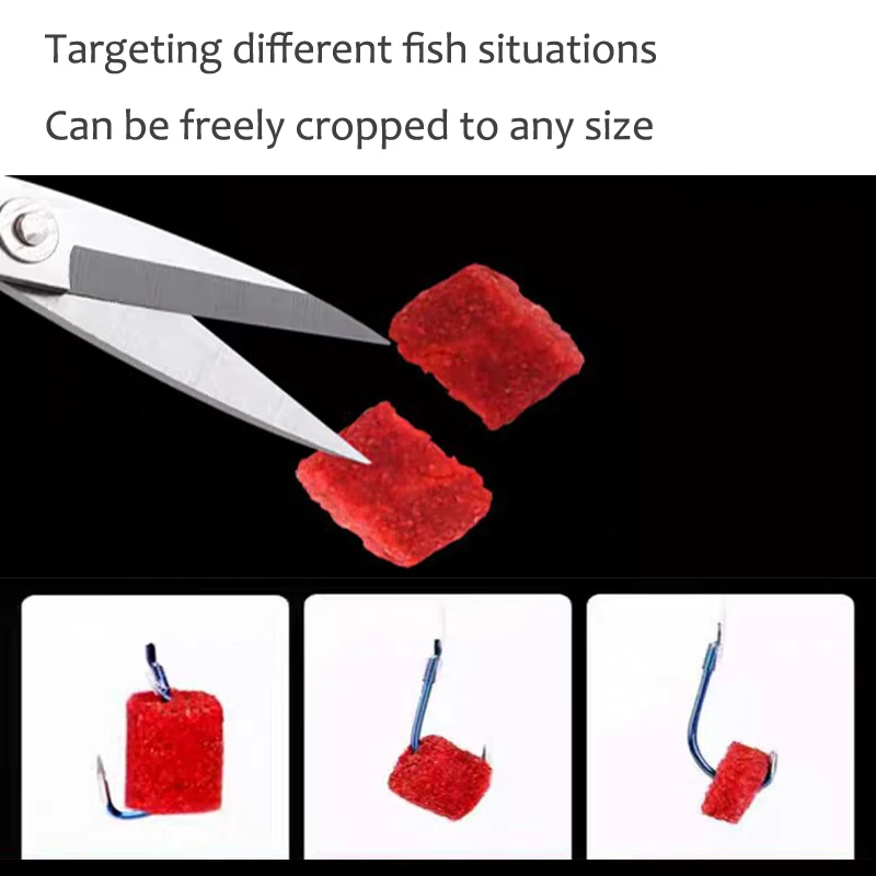 fish foodUniversal concentrated bait, red fragrant fish food granules,outdoor fishing accessories、Fishing bait、Shrimp clipper - Image 5