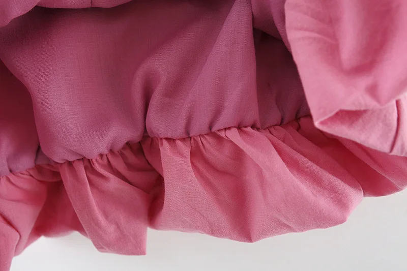 Baby Girl Summer New Dress Sweet Sleeveless Round Neck Chest Little Rabbit Accessories Back Long Ears Princess Dress - Image 8