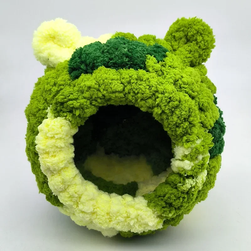 Warm Bird Nest Winter House Hanging Hammock Cage Accessories Plush Hideaway for Parrot Hummingbird Decoration Bird Cages - Image 8