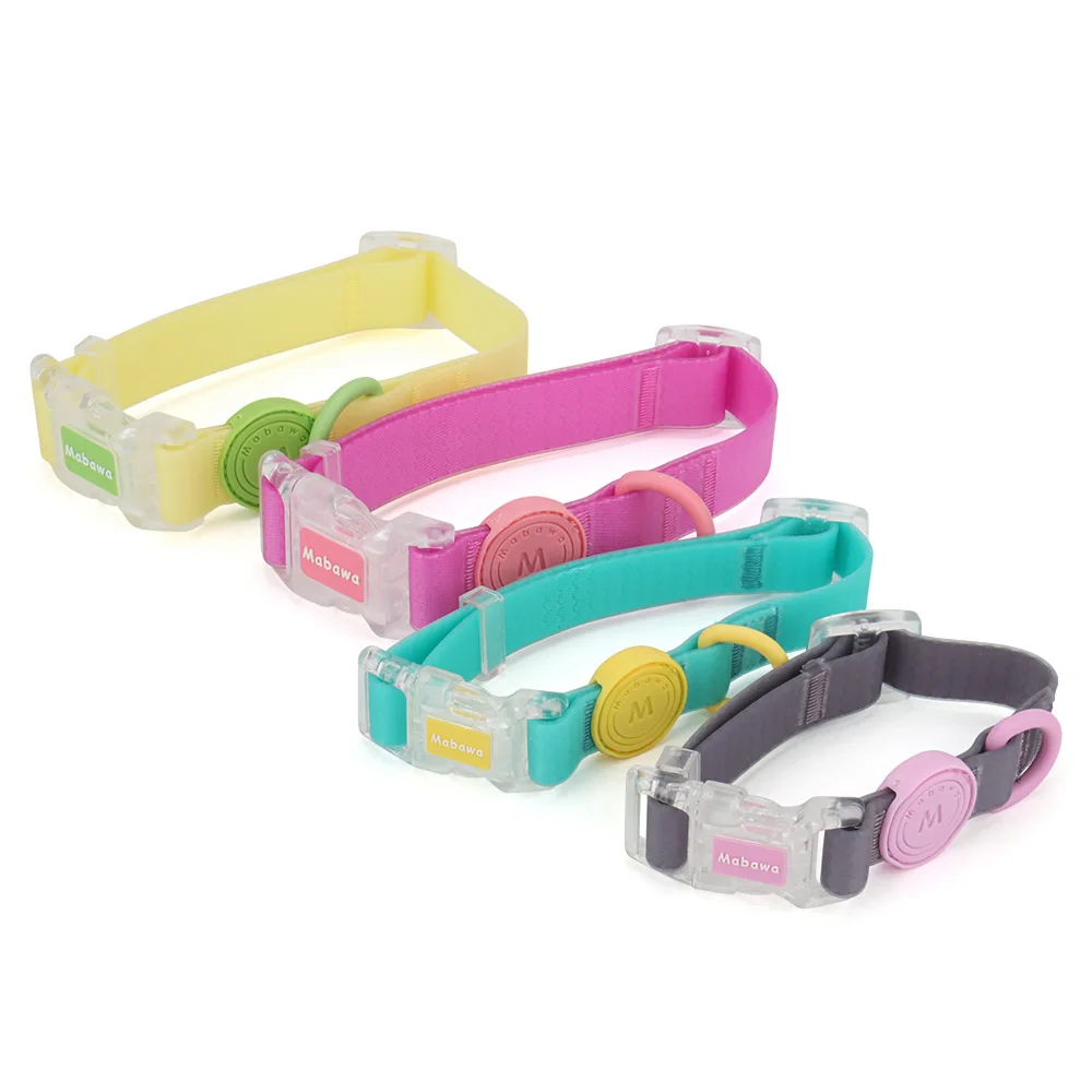 Colorful Pet Collar Waterproof Cat Dog Collars For Small Medium Dogs Fadou Teddy Corgi - Image 2