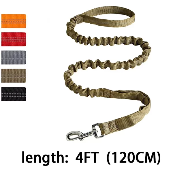 Dog Leash Large Dogs, Bungee Dog Leash Heavy Duty, No Pull Dog Leash for Shock Absorption, Dog Training Leash for Medium Large B - Image 5