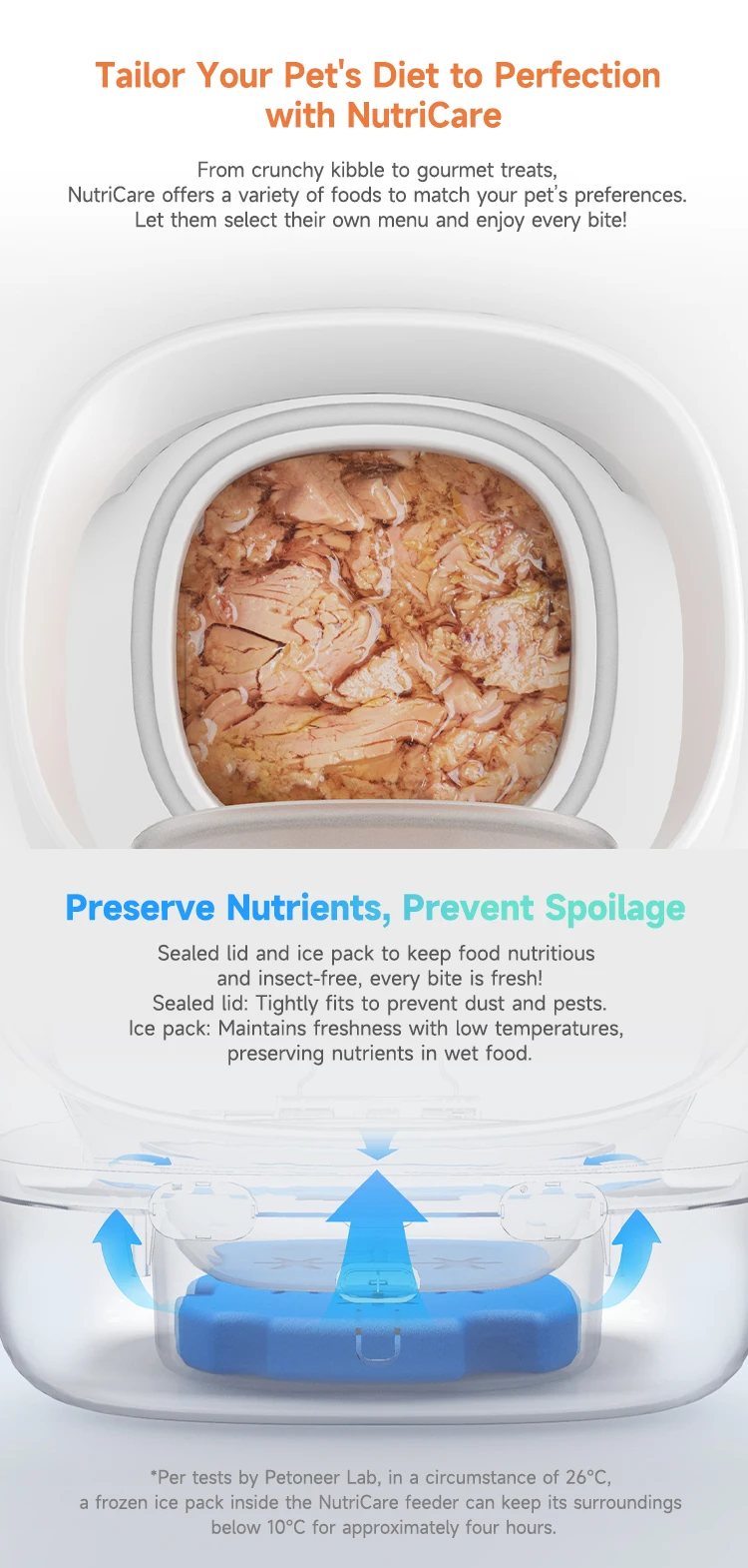 Smart Feeder Anti-snatch Replacement Chip Recognition Sensor Automatic Feeder, Dog and Cat Food Dispenser Prevent Stealing Food - Image 7