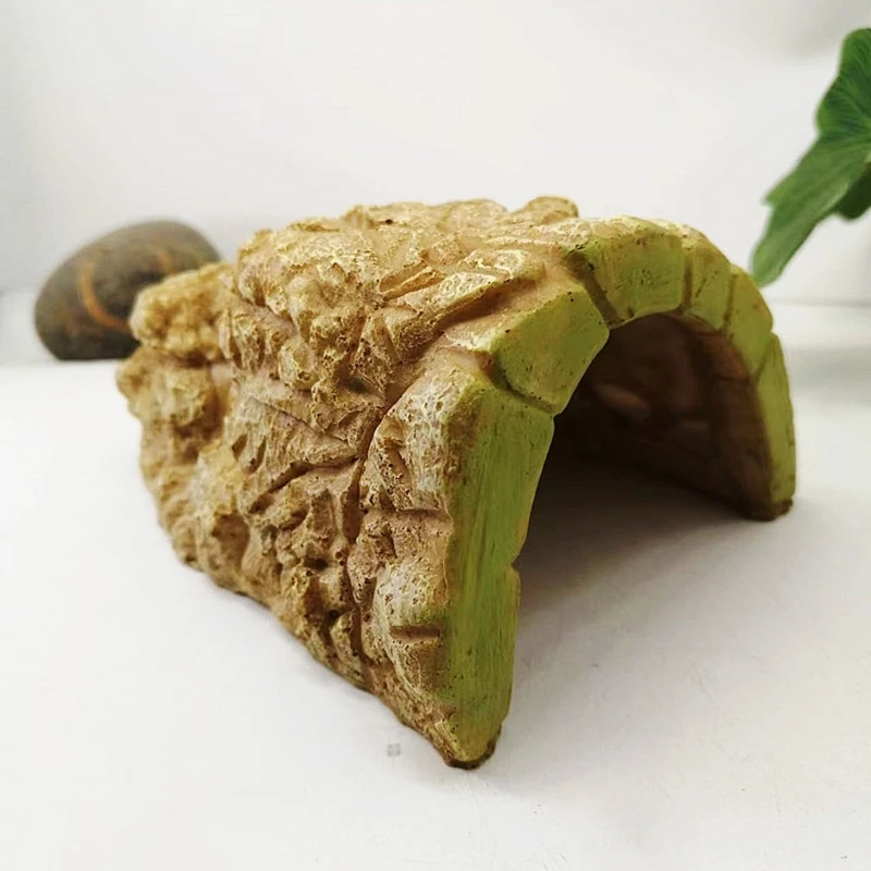 Landscaping Decorations Resin RockStone Cave Shelter House Aquariums Ornament - Image 5