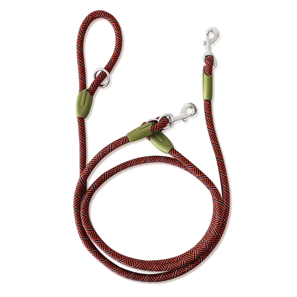 S/M/L Reflective Nylon Leashes Pet Dogs Chain Traction Rope Leads for Running Free Hands Rope Chain for Small Large Dogs Walking - Image 8