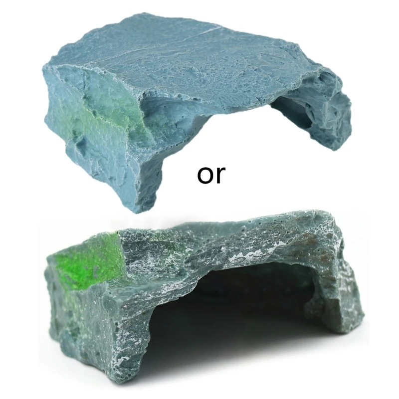 Landscaping Decorations Resin RockStone Cave Shelter House Aquariums Ornament - Image 2