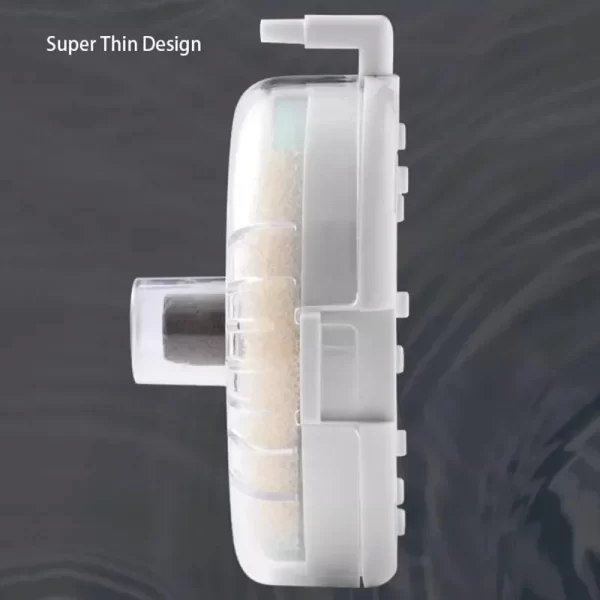 Super Thin Aquarium Fish Tank Filter Transparent Biochemical Sponge Filter Aquarium Water biological Filter for Small Aquarium - Image 12