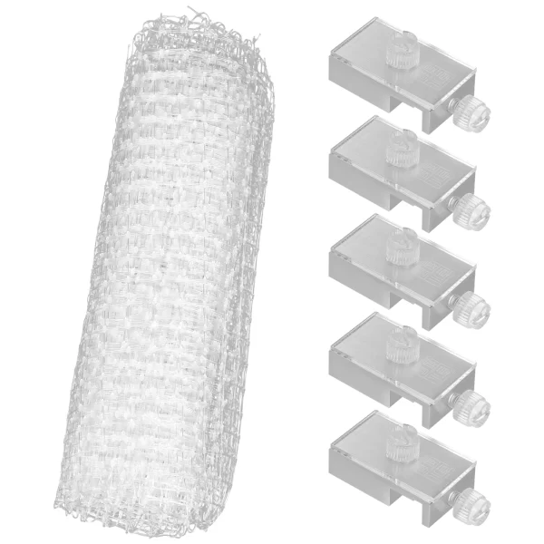 Marine Aquarium Accessories Fish Tank Anti-escaping Net Aquarium Mesh Cover Practical Fish Tank Netting Cover Clear Mesh - Image 3