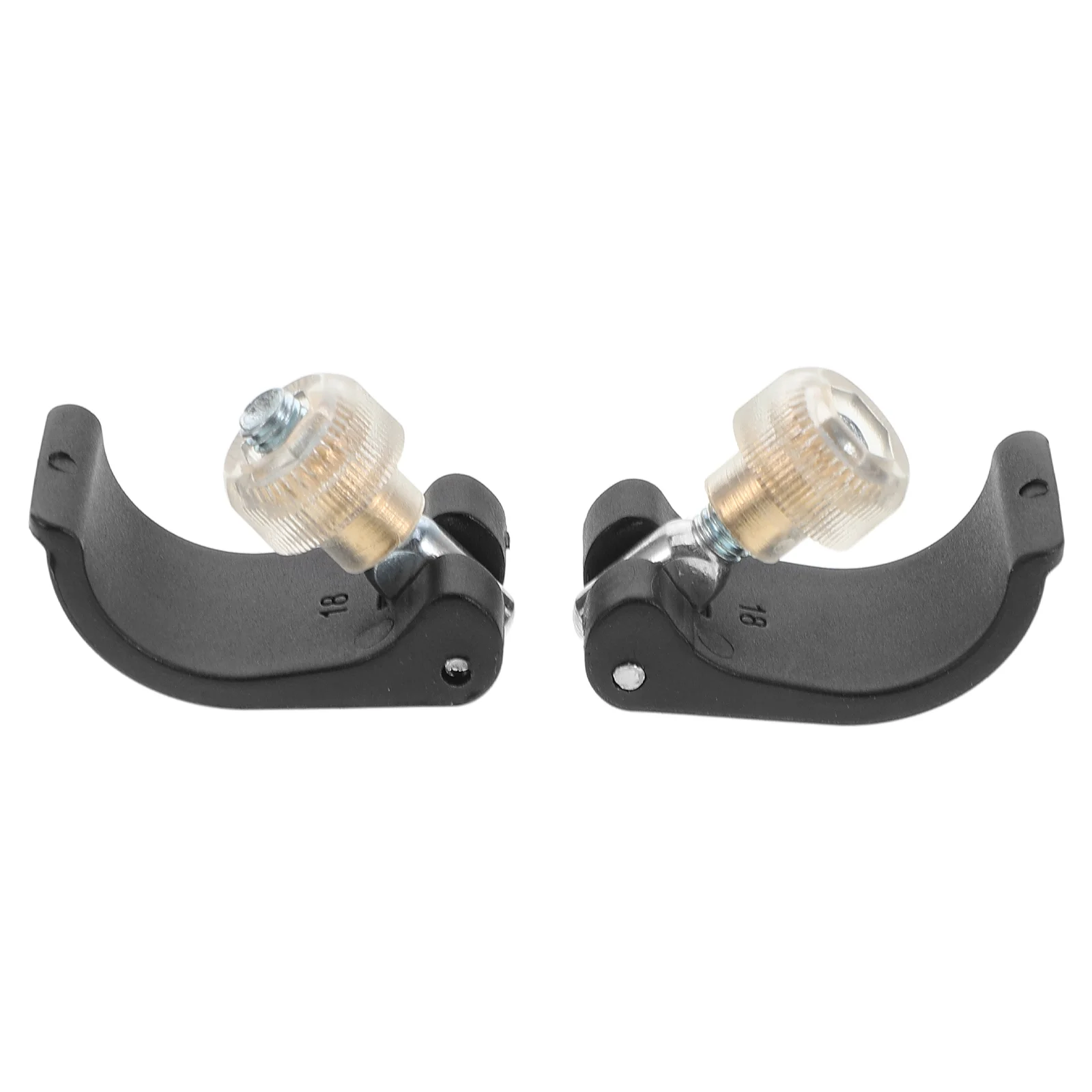 2 set Trekking Pole Accessories Walking Stick Clips Cane External Fastener Buckle Nylon Locks For Poles Walking Sticks Camping