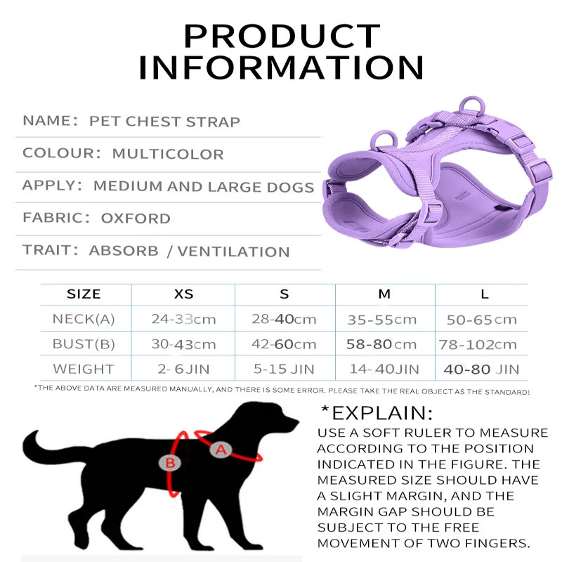 Customized pet nameplates to prevent the loss of dogs, personalized zinc alloy material, pet leash cover, pet harness, pet colla - Image 2