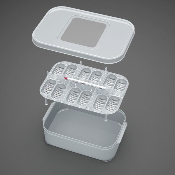 Pets Incubation Box DIY 12 Grids Hatch Box Snake Lizard Hatching Box Egg Tray Crawler Lizard Leopard Gecko Reptile Accessories - Image 14