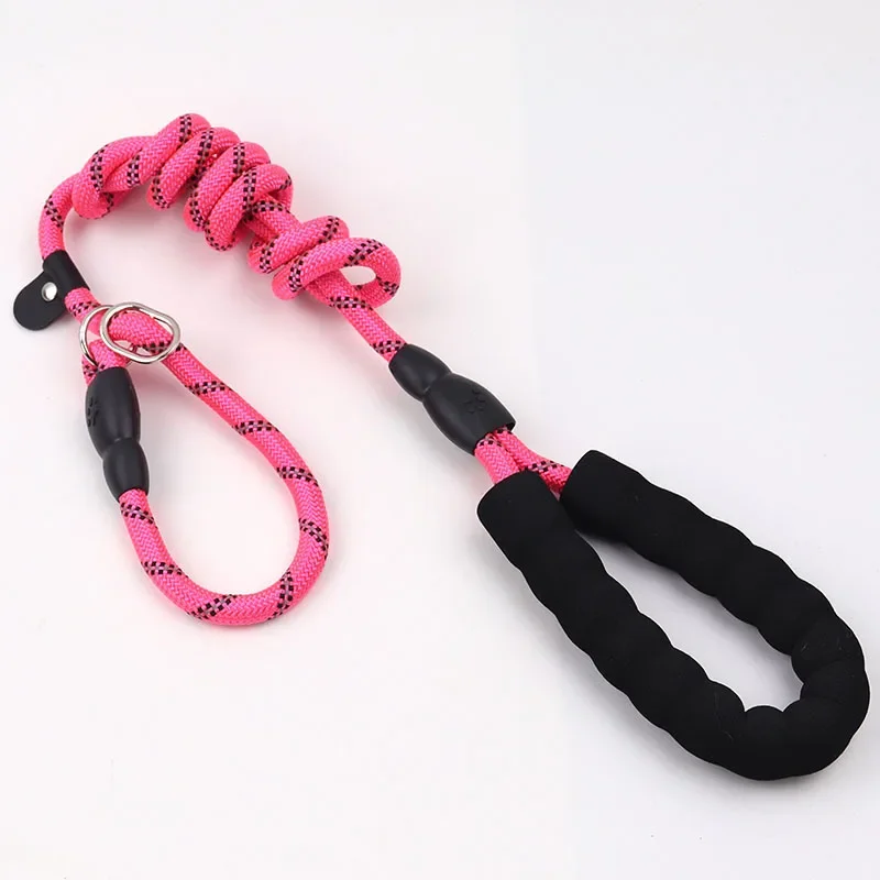 Reflective Pad Big Dog Leash for Training Walking Pet P Chain for Medium Large Dogs Malinois Collie Leashes mascotas Accessories - Image 18