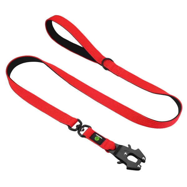 5Ft Nylon Large Dog Leash Tactical Frog Clip Metal Padded Control Handle Durable Military German Shepard Rope Training Supplie - Image 8