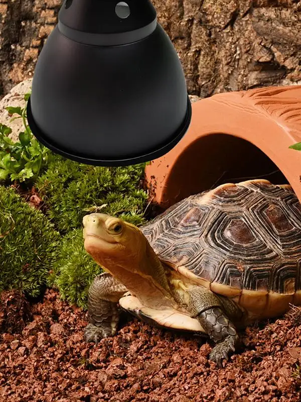 Reptile Dome Light Dome Heating Bulb Deep Dome Lampshade Optical Reflection Cover Heat Lamp Shade Bearded Dragon Tank Accessory - Image 4