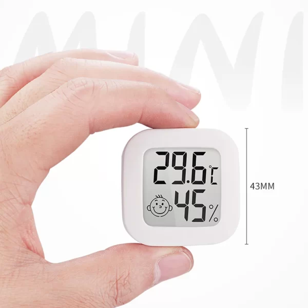 Reptile Thermometer Hygrometer with Suction Cup Digital Temperature Humidity Meter for Terrarium Reptile Accessories - Image 9
