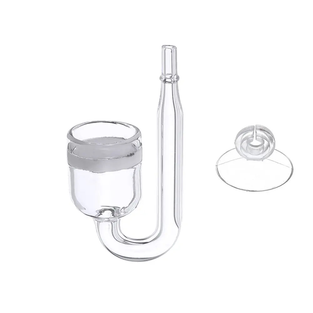 Glass Co2 Diffusers Aquarium Fish Tanks CO2 Diffusers Glass Cup Carbon Dioxide Reactor Ceramic Disces For Fish Tanks - Image 7