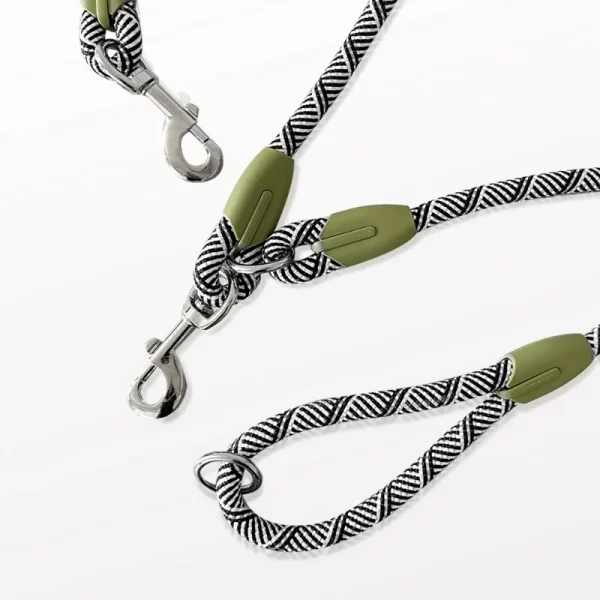 S/M/L Reflective Nylon Leashes Pet Dogs Chain Traction Rope Leads for Running Free Hands Rope Chain for Small Large Dogs Walking - Image 20