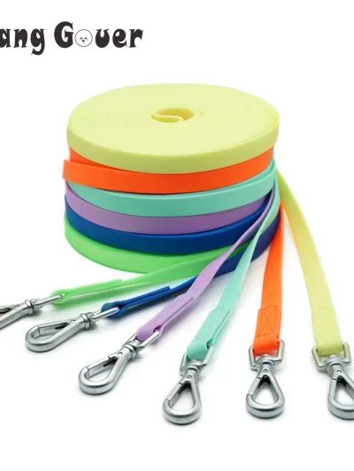 PVC Long Pet Leashes Walking Outdoor Rope Dog Leash Pets Play Long Distance On Leash