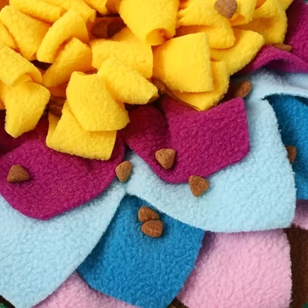Pet Sniffing Training Mat Dogs Cats Educational Stress Relief Bite Resistant Slow Food Mat Pets Eco-friendly Training Blanket - Image 16