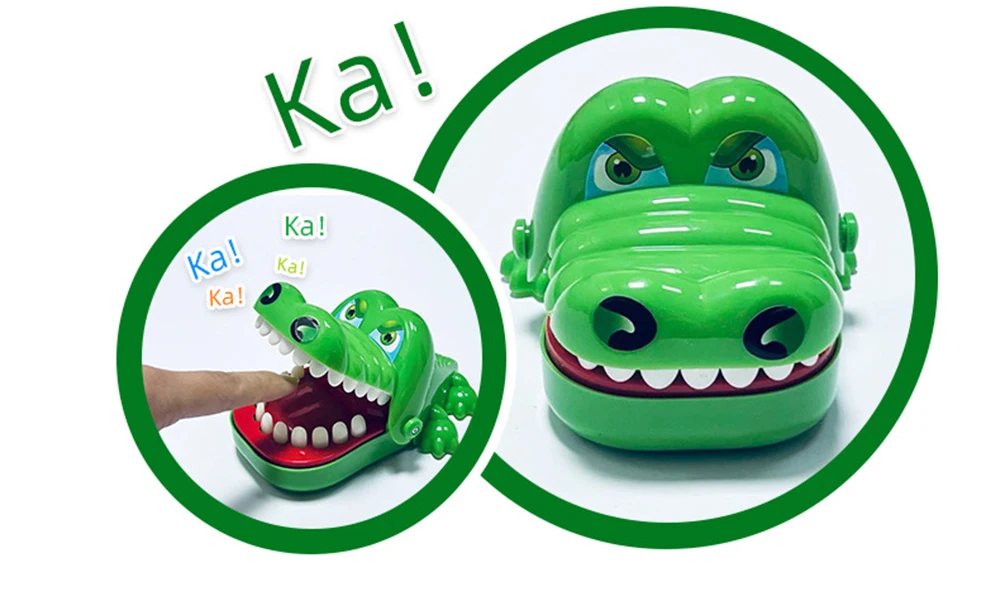 Crocodile Teeth Toys Children's Crocodile Bites Fingers Reaction Training Novelty Children's Lucky Game Trick Decompression Toy - Image 15