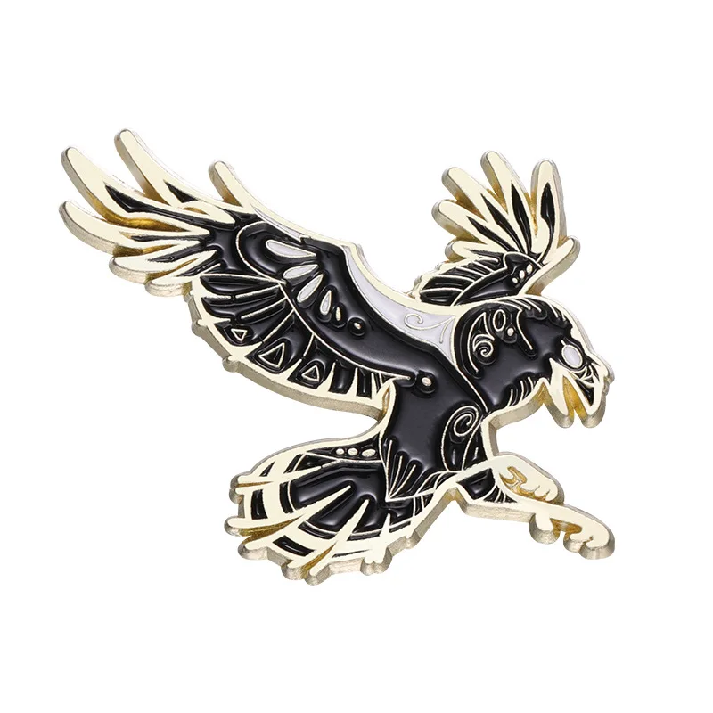 Dragon Birds Animals Enamel Pin Lapel Metal Gifts Backpack Hat Friends Brooch Badge Jewelry Accessories Wholesale - Image 12