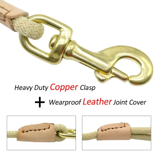 Durable Dog Tracking Leash Nylon Long Leads Rope Pet Training Walking Leashes 3m 5m 10m 20m For Medium Large Dogs Non-slip - Image 4