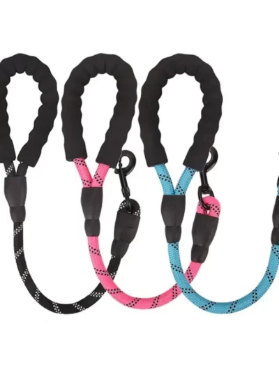 Comfortable Short Training Dog Leash Soft Heavy Duty Dog Lead Strong Durable Pet Leashes Dog