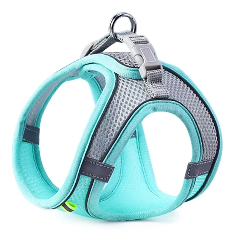 Cat Dog Harness Vest Chest Rope Set Reflective Breathable Adjustable Pet Harness for Small Medium Dogs Outdoor Walking - Image 8
