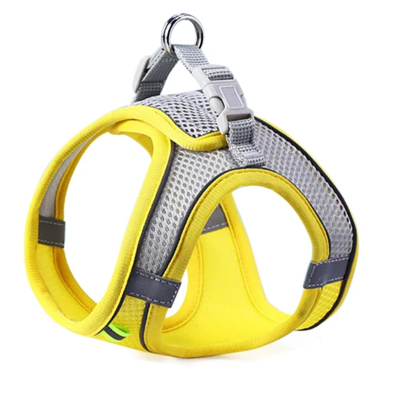 Cat Dog Harness Vest Chest Rope Set Reflective Breathable Adjustable Pet Harness for Small Medium Dogs Outdoor Walking - Image 7