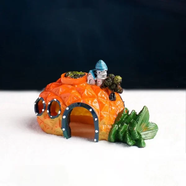 Aquarium Decoratations Fish Tanks Accessories for Fish Shrimp Hiding Shelter Simulation PVC Mini Mushroom Conch House Ornaments - Image 13