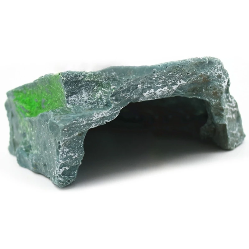 Landscaping Decorations Resin RockStone Cave Shelter House Aquariums Ornament - Image 11