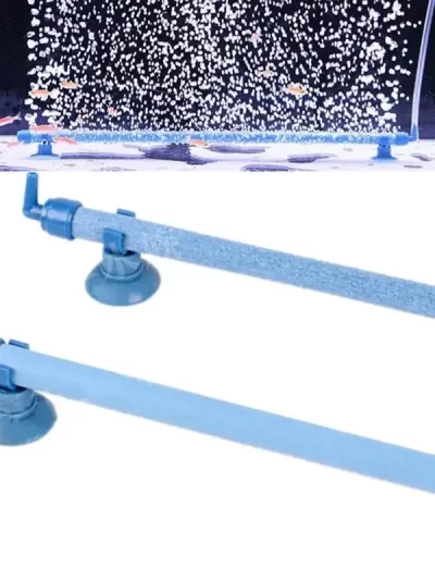 Aquarium Air Pump Fresh Air Stone Diffuser Tube Fish Tank Extendable Wall Air Pipe Suction Cup Fixed Waterscape Bubble Diffuser