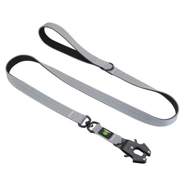5Ft Nylon Large Dog Leash Tactical Frog Clip Metal Padded Control Handle Durable Military German Shepard Rope Training Supplie - Image 10