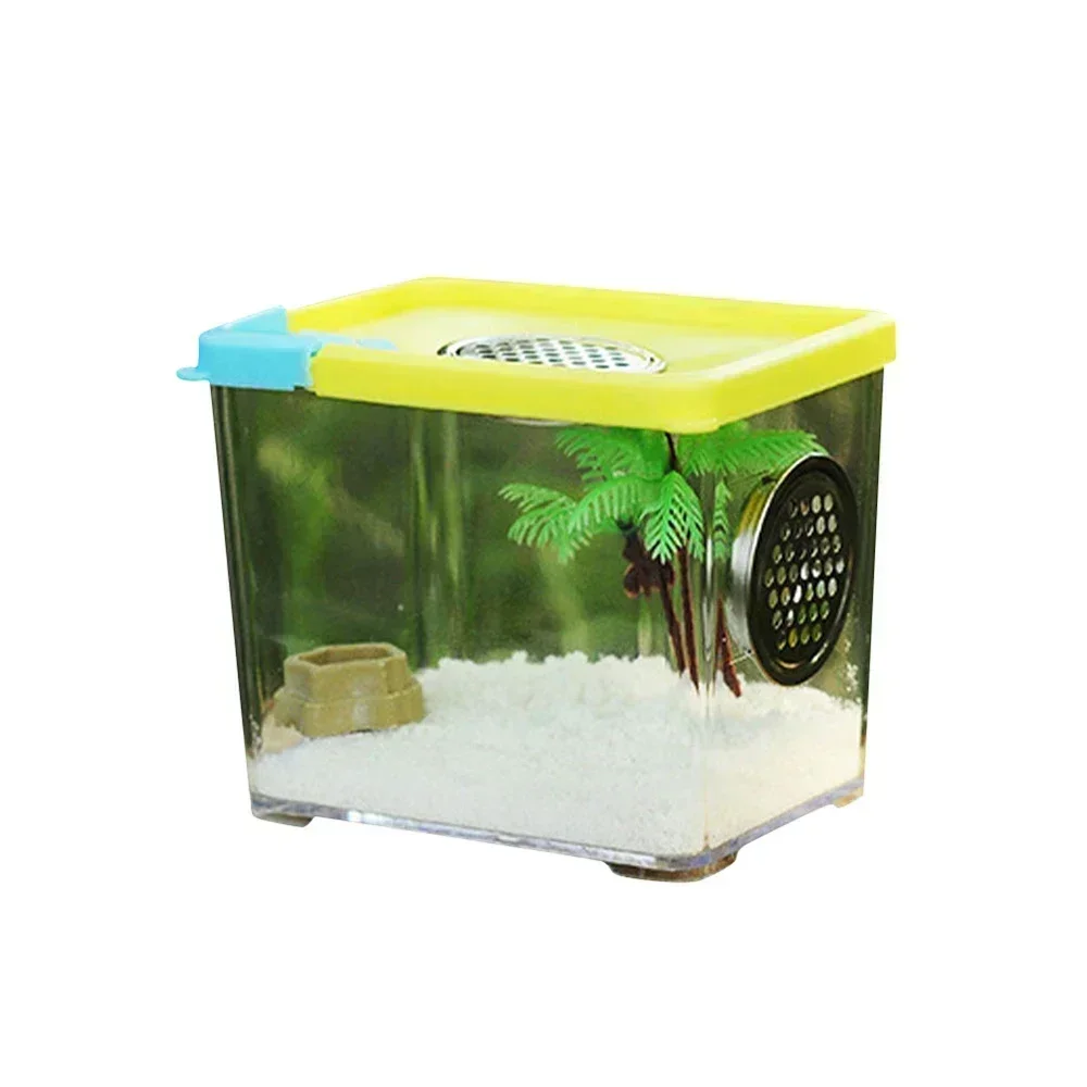 Acrylic Transparent Breeding Box for Reptiles Spiders Lizards Insects Mantis Pet Cages Reptile Accessories Clear Feeding Box - Image 10