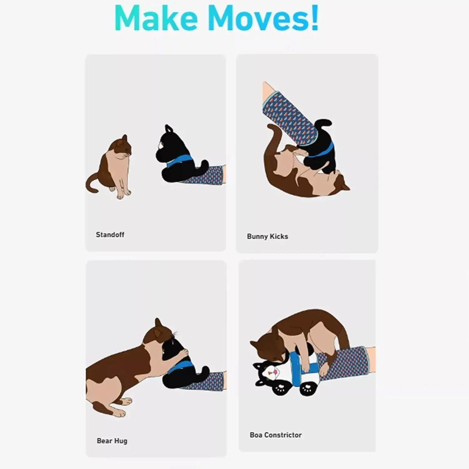 Cat Pet Toy Gloves Interactive Cat Toys Cat Wrestling Gloves Cat Wrestling Toys Puppet Cat Toys Pet Supplies Cat Dolls Catnip - Image 4