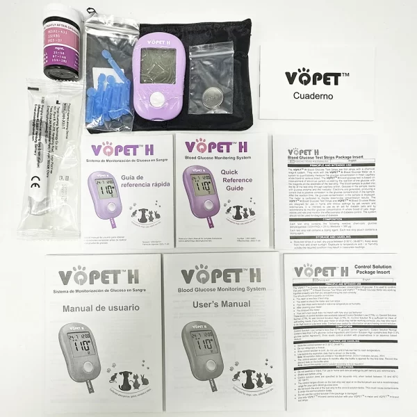 Blood Glucose Meter Blood Glucose Monitoring System For Pet Use Professional Diabetes Management for Pets Accessories Clinic - Image 8