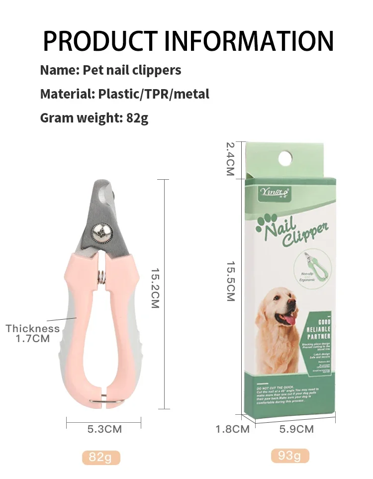 Nail Clippers for Pet Cleaning and Grooming Supplies, Dog and Cat Nail Clippers, Pet Accessories - Image 10
