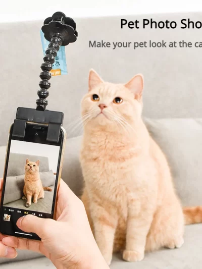 Pet Photo Artifacts Cats Dogs Look At The Lens Toy Cell Phone Camera Bracket Selfie Clip Supplies Puppy Pet Products Pet Toys
