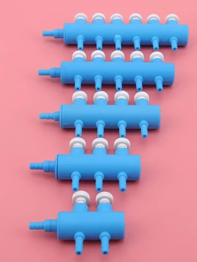 Practical Aquarium Air Pump Flow Control Valve Distributor Hose Splitter Fish Tank Pump Accessories Tube Oxygen Pipe Split-flow