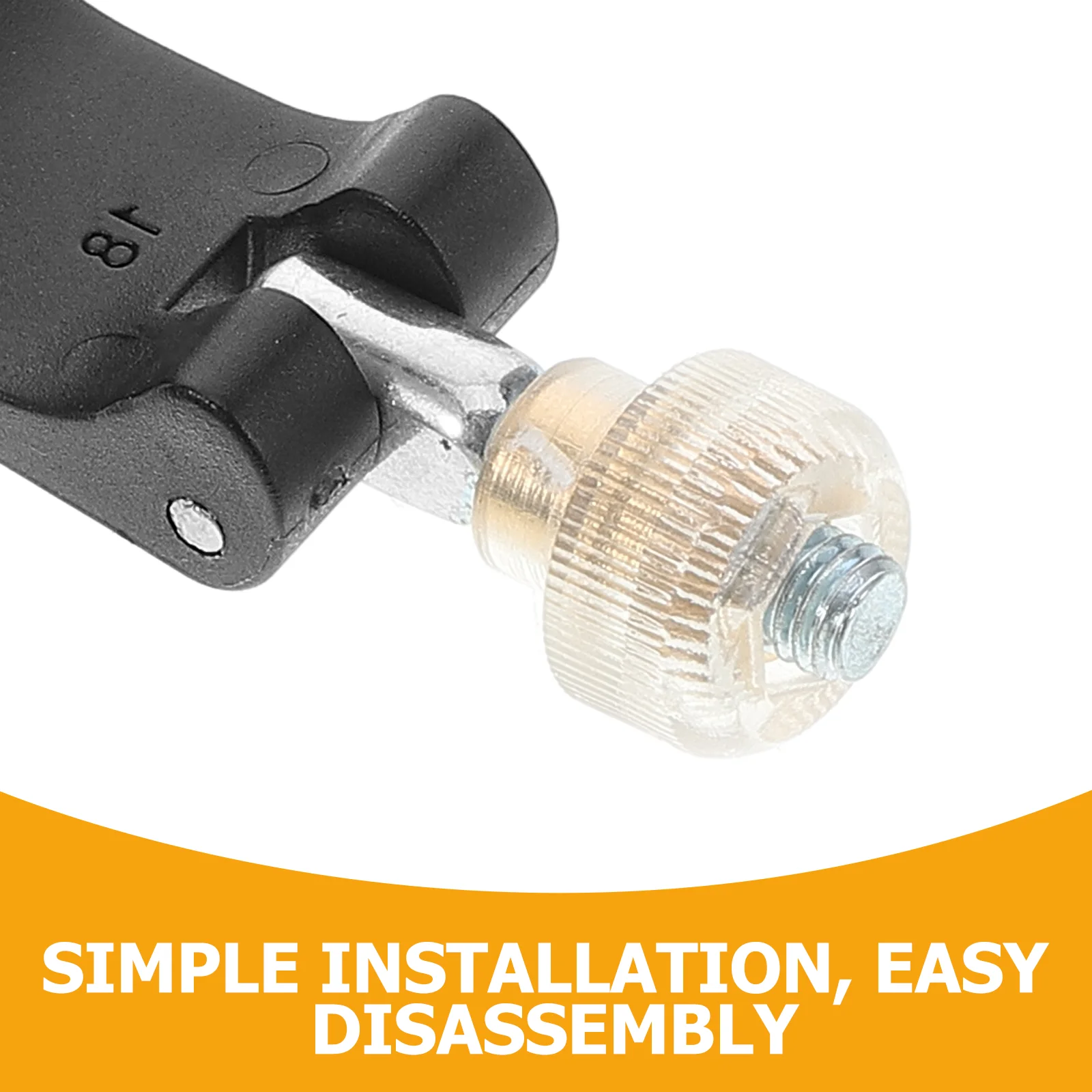 2 set Trekking Pole Accessories Walking Stick Clips Cane External Fastener Buckle Nylon Locks For Poles Walking Sticks Camping - Image 2