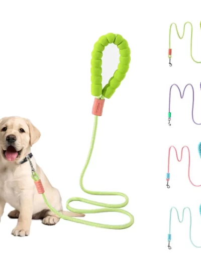 150cm Dog Leash Soft Handle Escape Proof Pet Leashes For Small Medium Large Dogs Reinforced Dog Leading Leash Pet Supplies