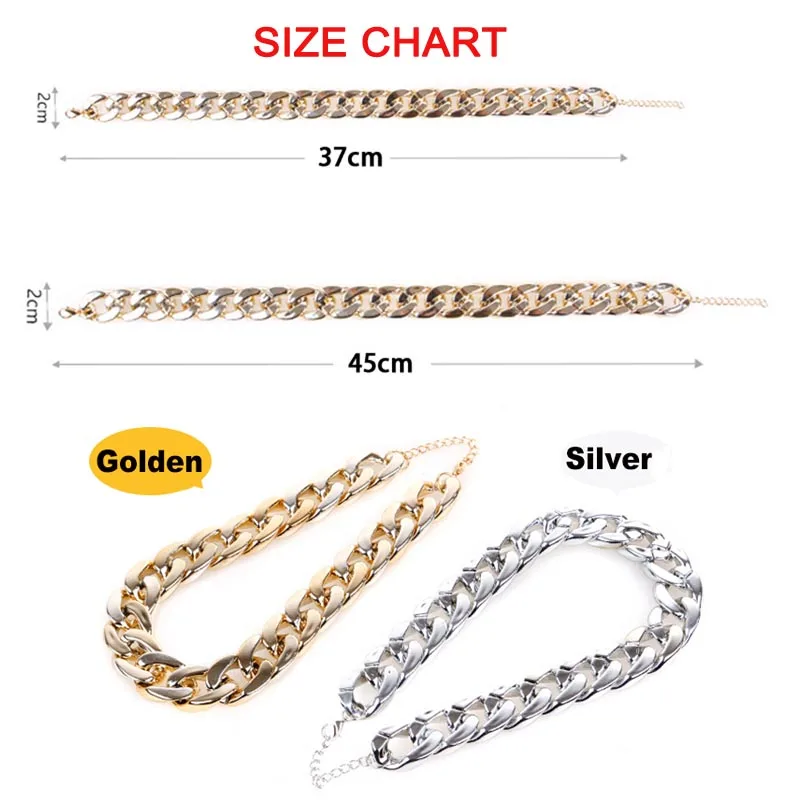 Dog Chain Collar for Small Medium Dogs Pitbull Beagle Bulldog Necklace Silvery/Golden Plated Fashion Pet Jewelry Accessories - Image 2