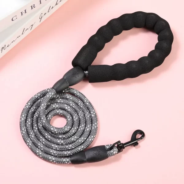 Strong Pet Leash Reflective Large Small Dog With Comfortable Padded Handle Double Heavy  Traction Rope Enhance Safety And Contr - Image 7