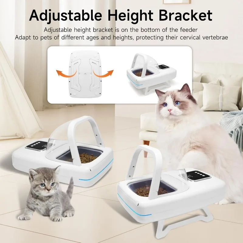 Automatic Pet Feeder with Collar Sensor, Anti Food Grabing, Intelligent Feeding, Microchip Cat Feeder for Cats Medium-Sized Dogs - Image 5