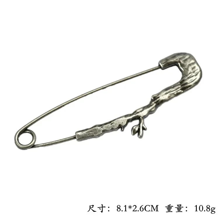 Creative Bird Pin Alloy Retro Branches Bamboo Brooch Simple Sweater Shawl Buckle Cardigan Hat Pin Women Men Accessories Jewelry - Image 14