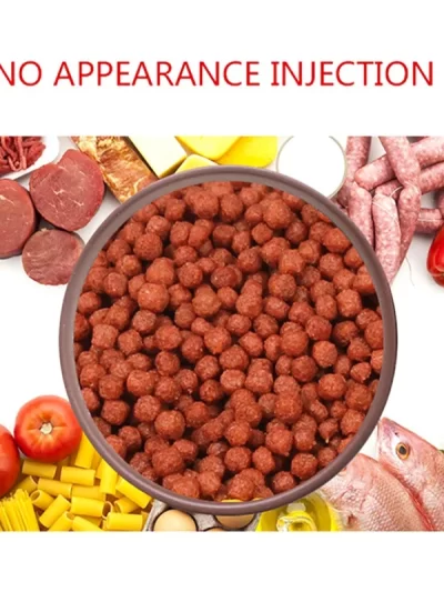 500g/bottle Blood Parrot Fish Food Float On Water Intense Red Enhancing Fast Coloring Snapper Fish Food Tropical Feed Supplies