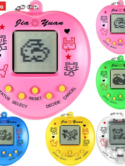 Electronic Pets Game Tamagotchi Nostalgic Toy in Russian Original German Spanish Polish Virtual Digital Pet Toys For Kids Pixel