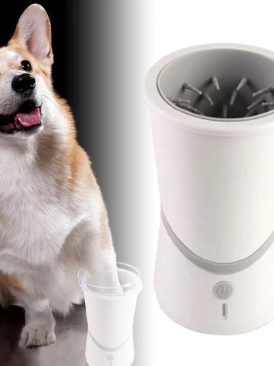 Pet Paw Cleaning Cup Electric Automatic Portable Quick Low Noise Pet Feet Washer for Dogs Cats All Sizes Hot Selling