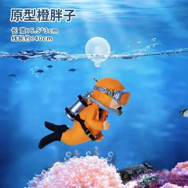 Fish Tank Decorations Aquarium Accessories Floating Diver Aquarium Ornaments Small Floating Ball Aquarium Accessories - Image 10