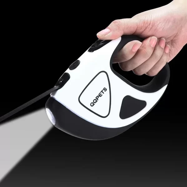 Pet Dog Retractable Leash With LED Shining 3m 5m Automatic Stretching Dog Hand Holding Fiber Rope Pet Supplies Leashes - Image 3